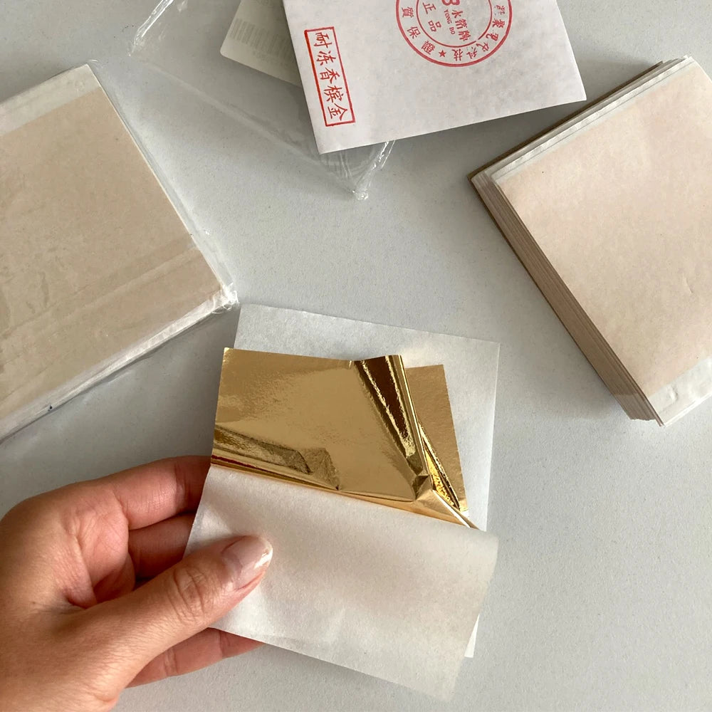 100pcs Imitation Foil Gilding Sheets