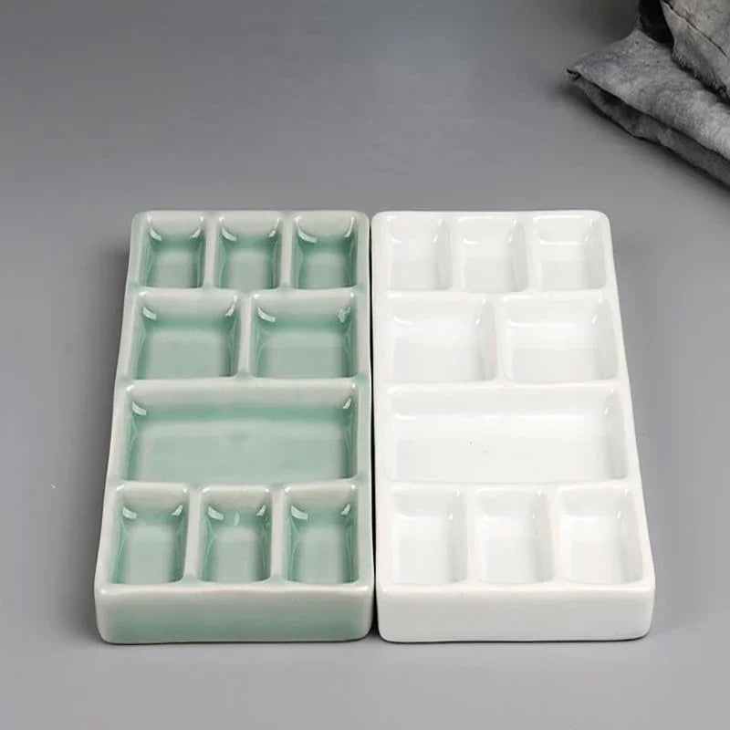 Ceramic Square Paint Palette