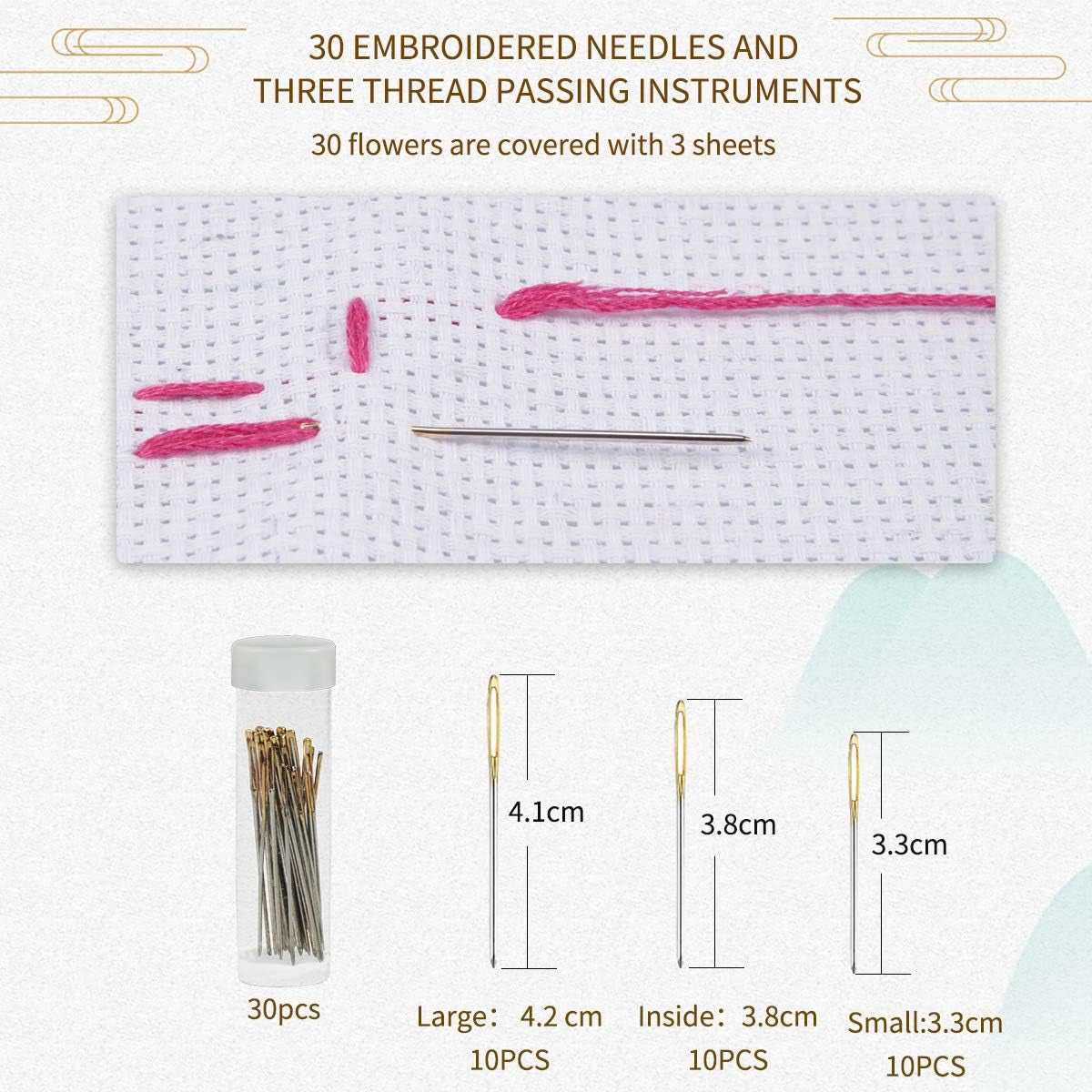 Complete Embroidery Starter Kit – Everything You Need for Creative Stitching