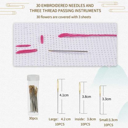 Complete Embroidery Starter Kit – Everything You Need for Creative Stitching