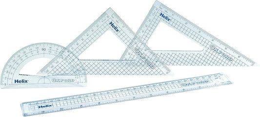 Helix Oxford Geometry Set – Precision & Reliability for Classroom & Pencil Case