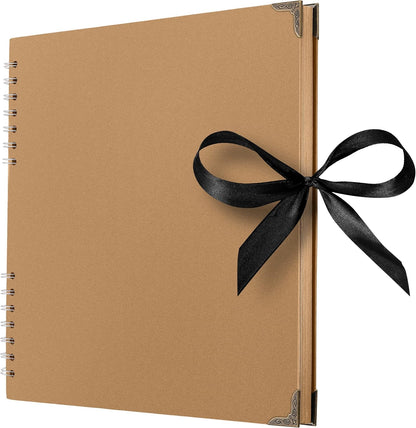Elegant Scrapbook Memory Book – Preserve & Personalize Your Precious Moments