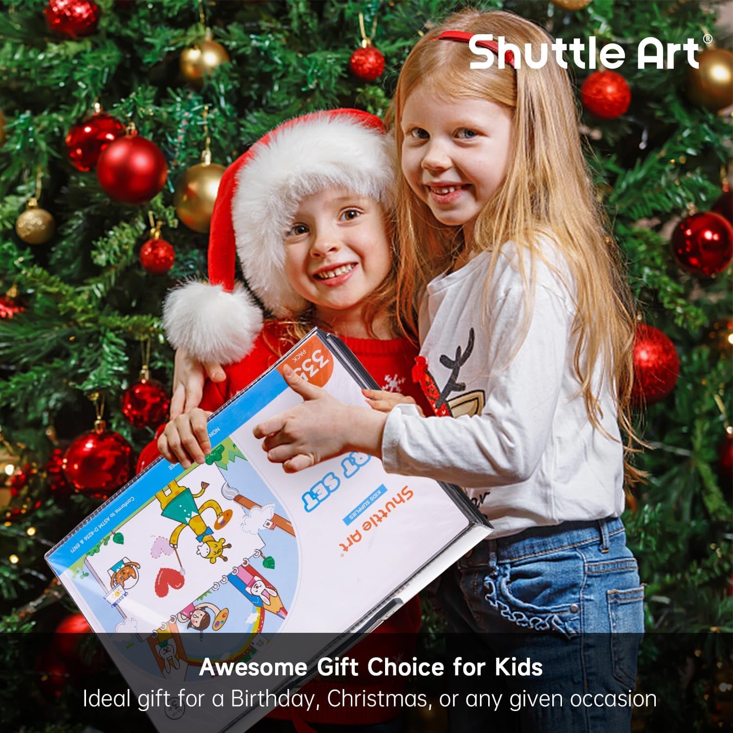Shuttle Art 335-Piece Kids Art Set – A Complete Creative Kit