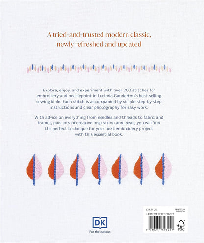 DK’s Embroidery Stitches Step-by-Step – Master 200+ Stitches with Ease
