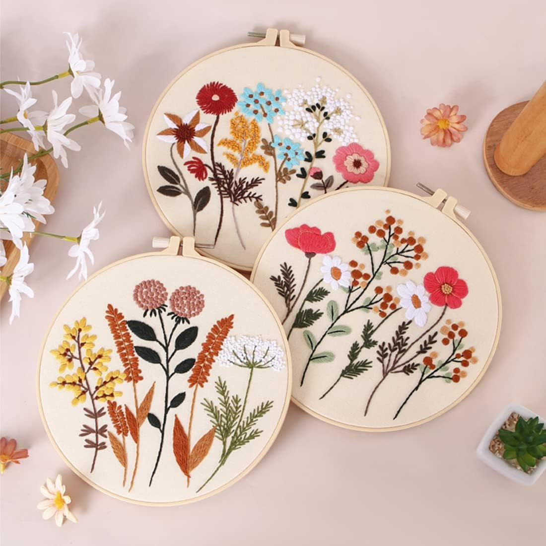 Embroidery Starter Kit – Perfect for Beginners & Creative Crafting