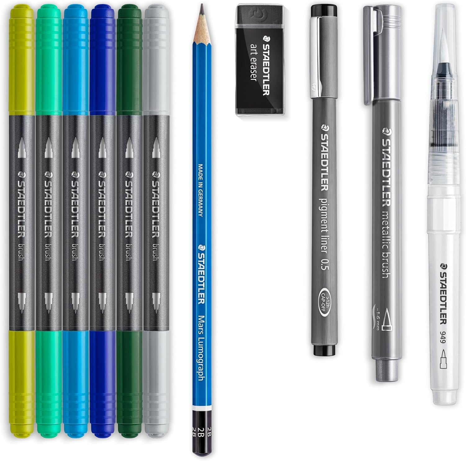STAEDTLER Hand Lettering & Watercolour Set – High-Quality Art Tools for Creative Expression