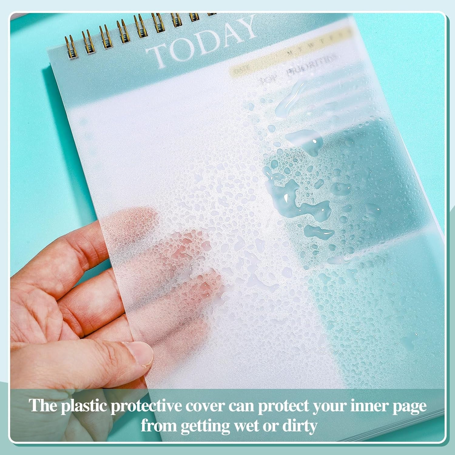 A5 Undated Daily Planner – Spiral-Bound, Portable & Perfect for Productivity