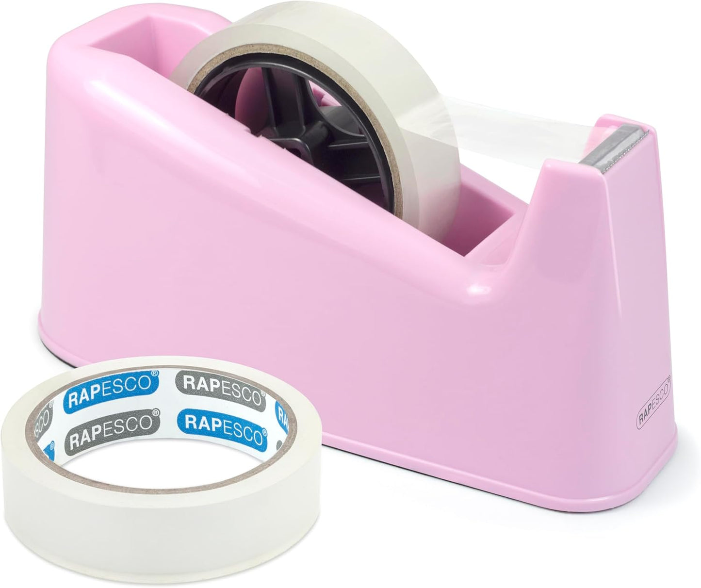 Rapesco 500 Heavy Duty Desktop Tape Dispenser – Durable, Versatile & Ready to Use