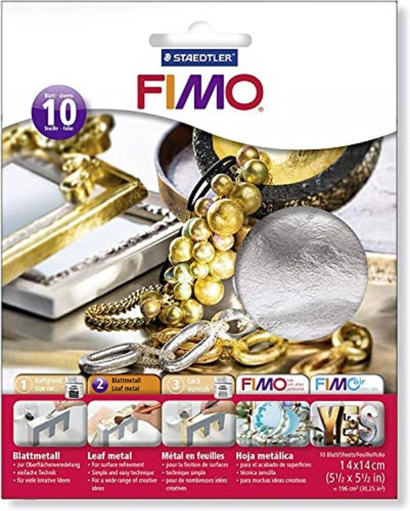 FIMO Leaf Metal – Metallic Sheets for Sculpting & Jewellery