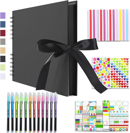 Elegant Scrapbook Photo Album – Preserve & Personalize Your Memories