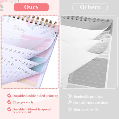 A5 Undated To-Do List Notebook – Organized, Portable & Perfect for Productivity
