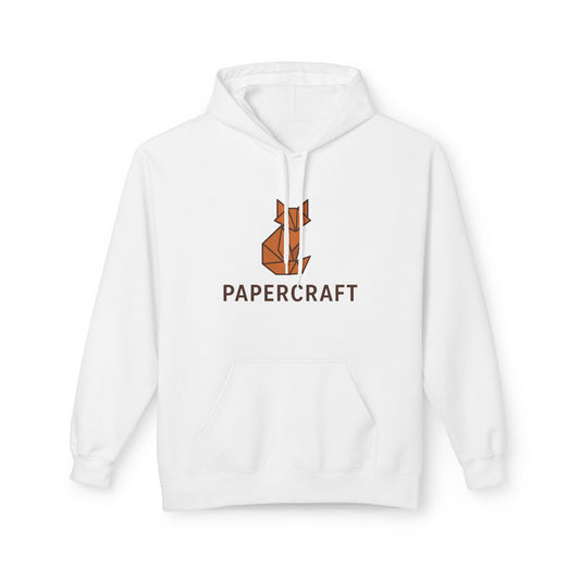 Papercraft Fleece Hoodie