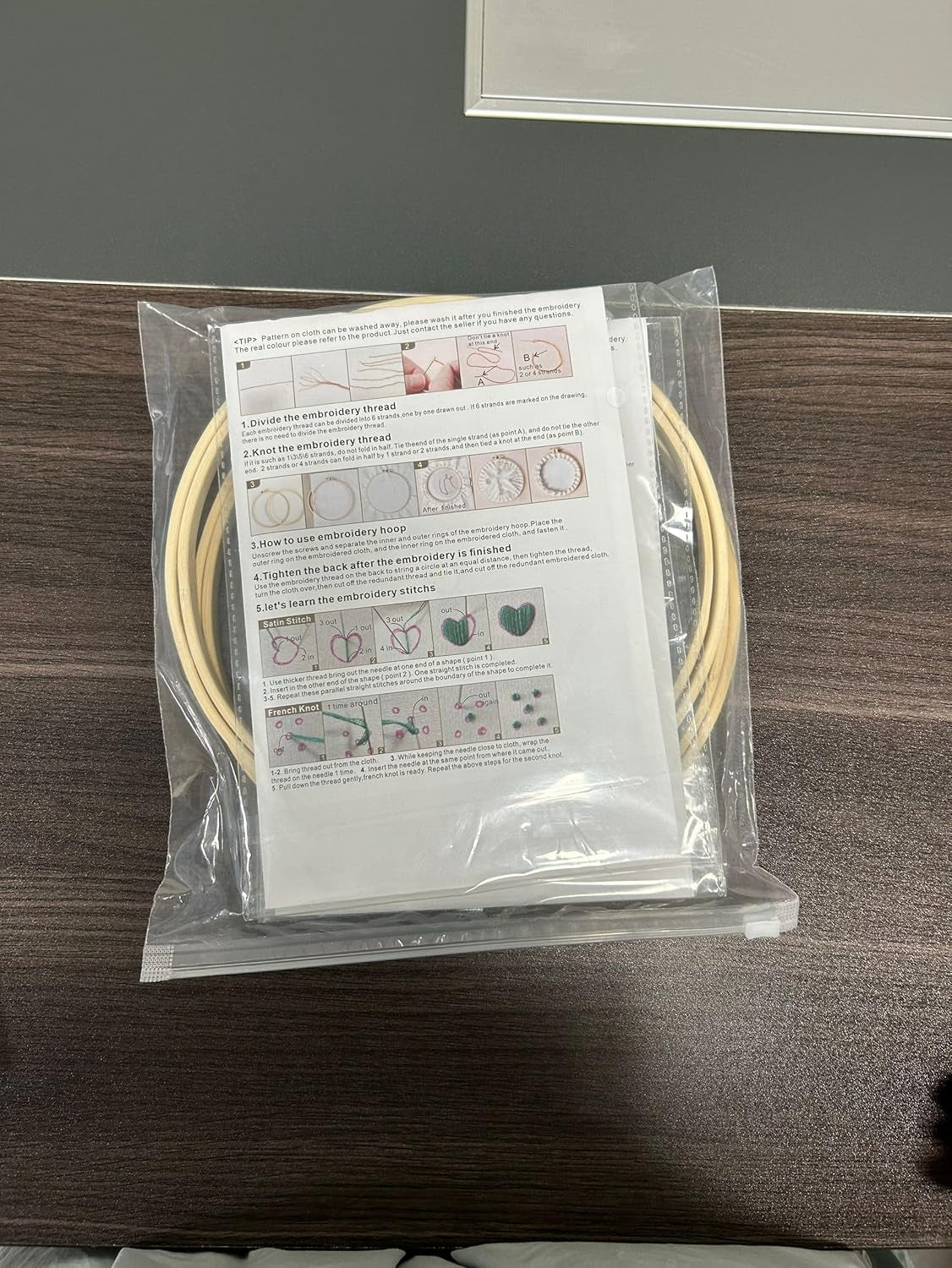 Embroidery Starter Kit – Perfect for Beginners & Creative Crafting