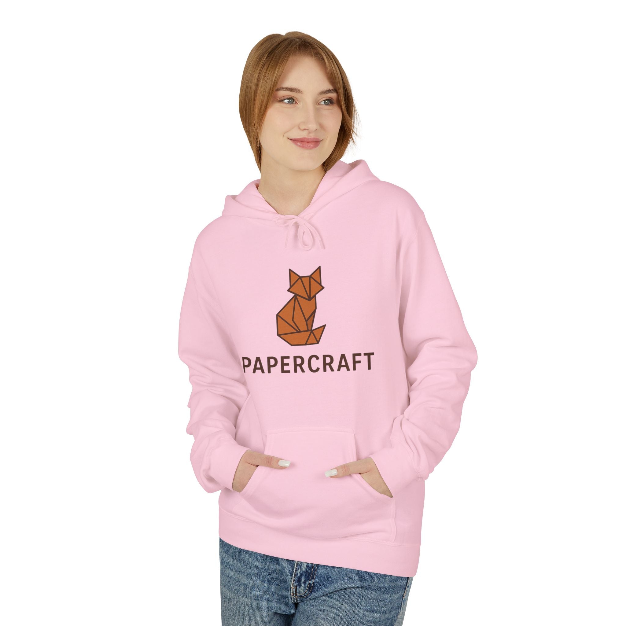 Papercraft Fleece Hoodie