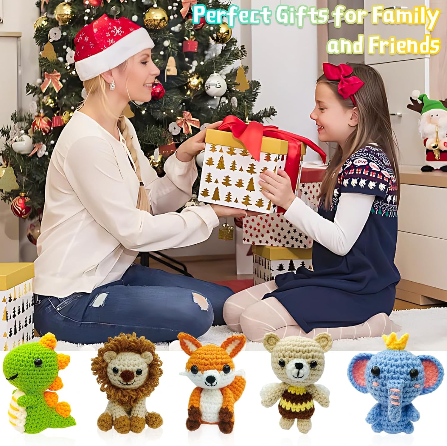 Beginner Crochet Animal Kit – Learn, Create & Make Adorable Plush Friends
