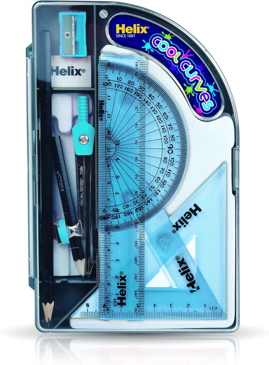 Helix Cool Curves Maths Set – A Colourful Twist on a Classic Essential