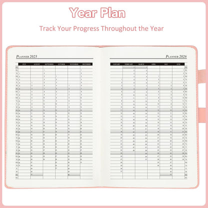 A5 Academic Diary 2025-2026 – Elegant, Secure & Perfect for Daily Planning