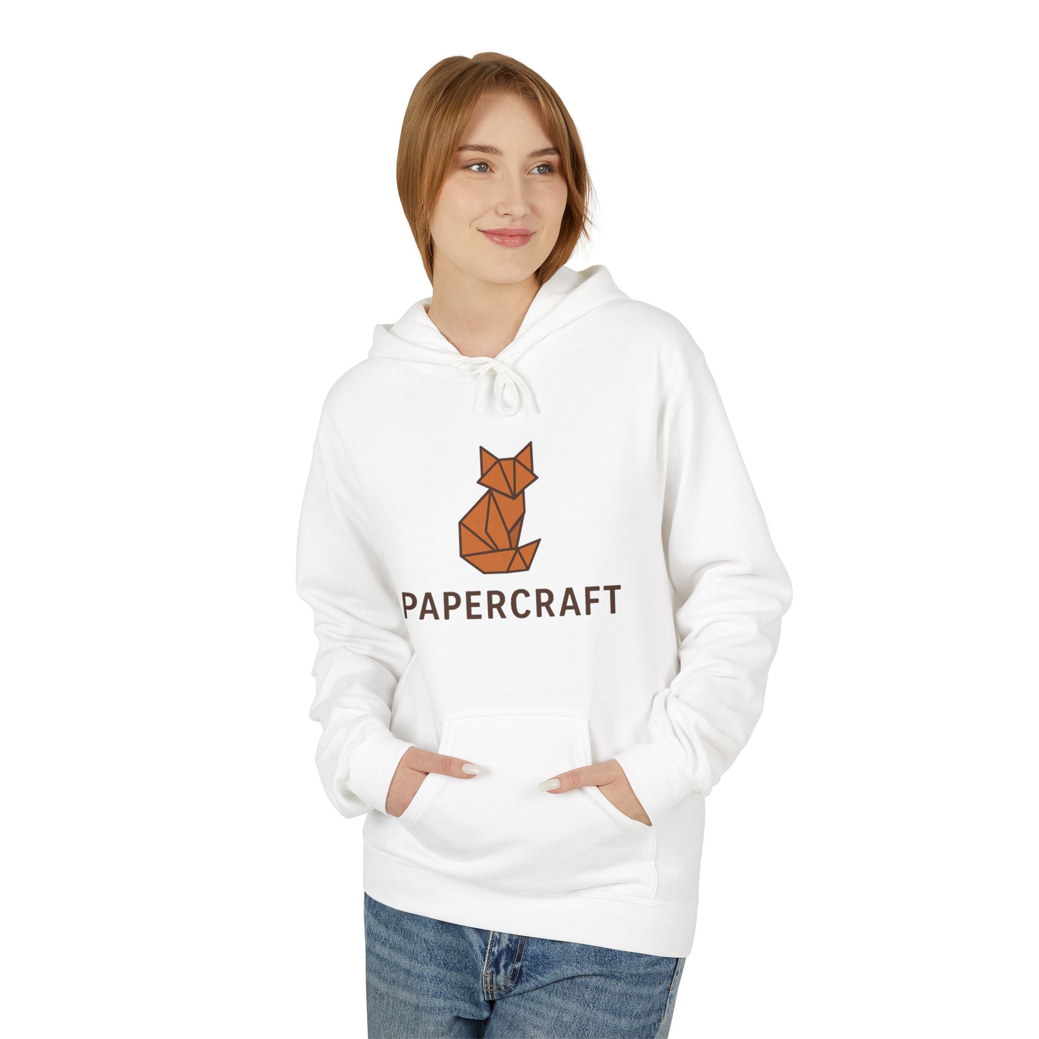 Papercraft Fleece Hoodie