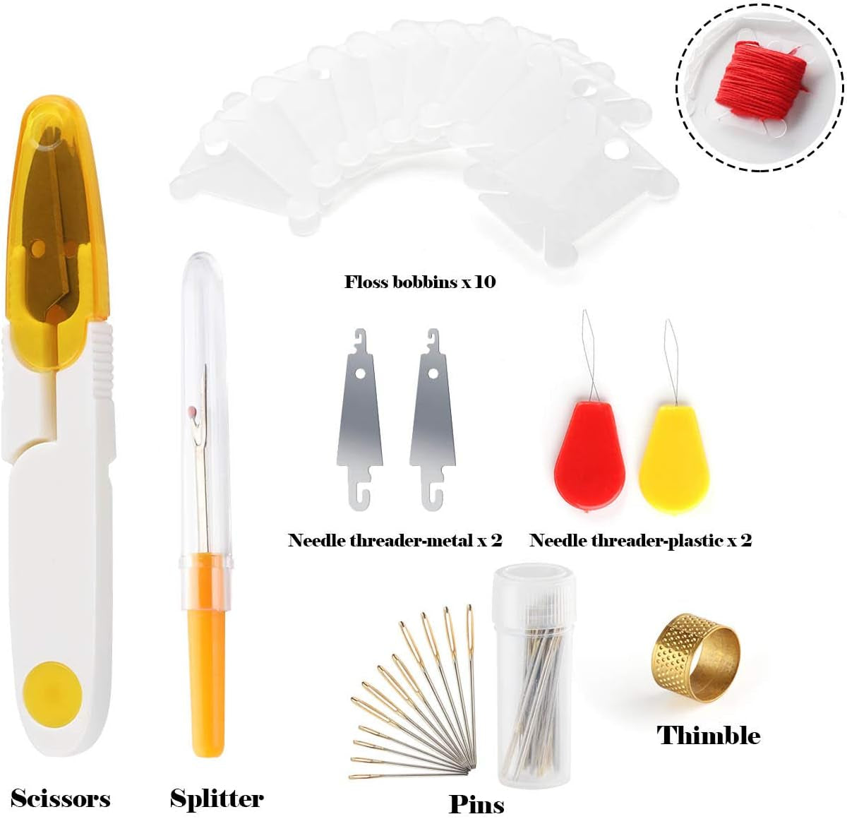Complete Embroidery Kit – Perfect for Beginners & DIY Enthusiasts
