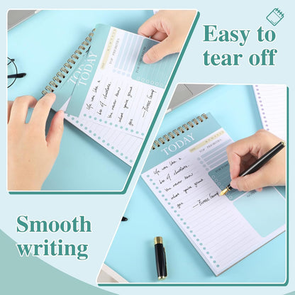 A5 Undated Daily Planner – Spiral-Bound, Portable & Perfect for Productivity