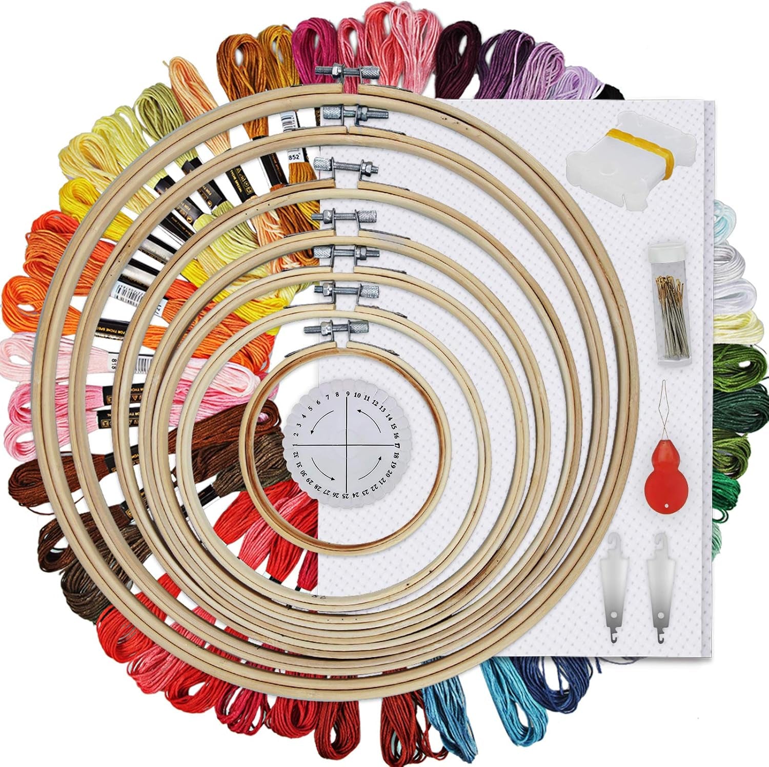 Complete Embroidery Starter Kit – Everything You Need for Creative Stitching