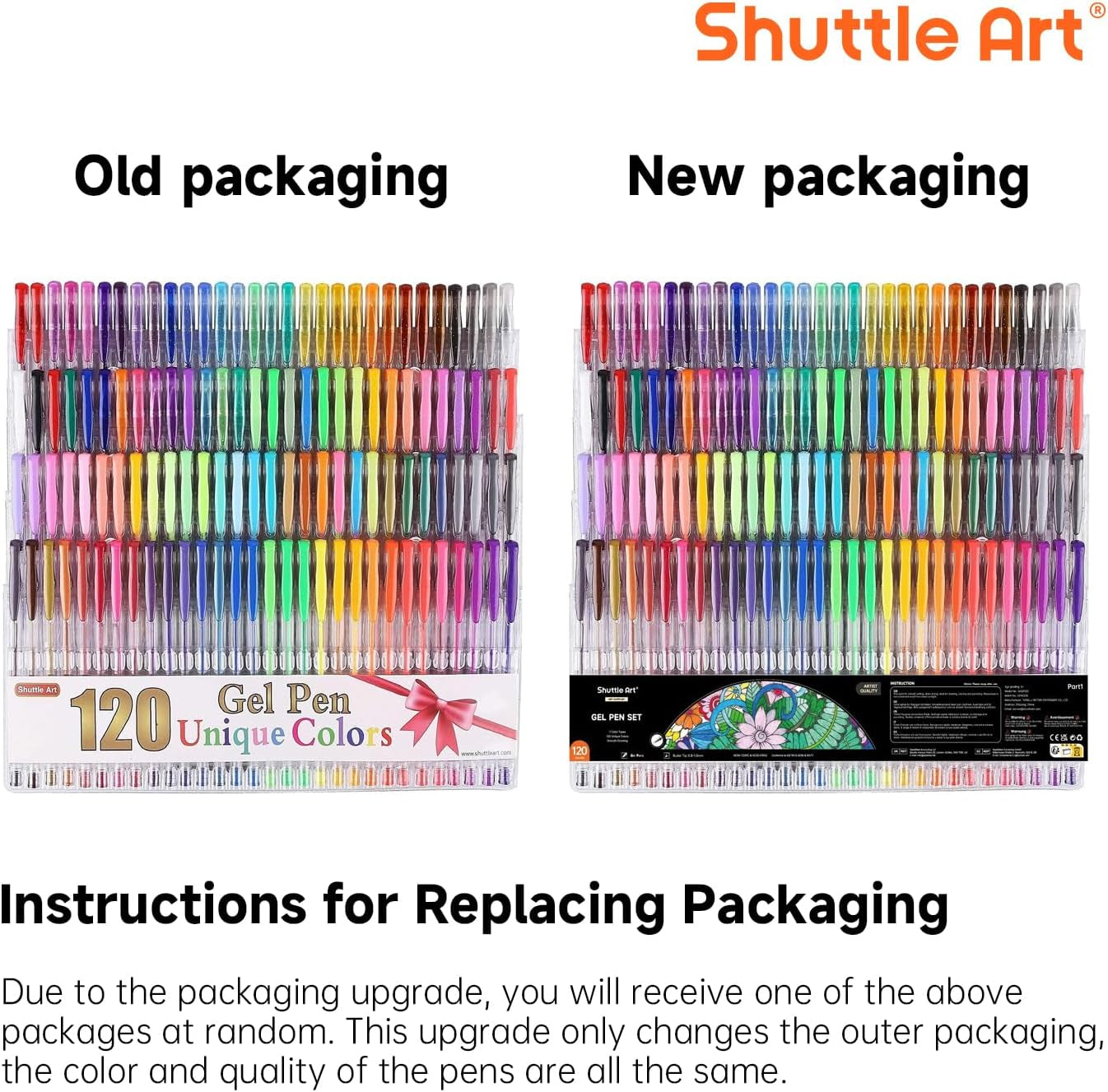 Shuttle Art 120-Colour Gel Pen Set – The Largest & Most Vibrant Collection