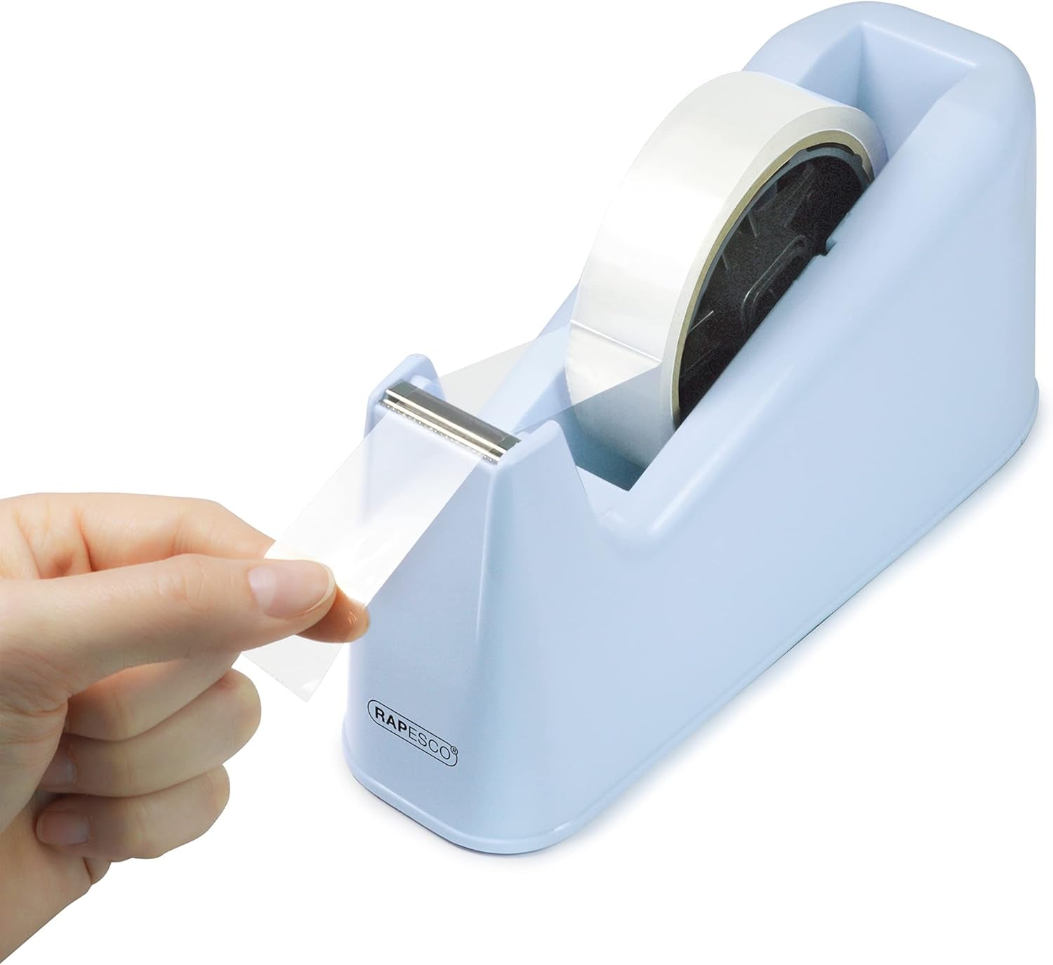 Rapesco 500 Heavy Duty Desktop Tape Dispenser – Durable, Versatile & Ready to Use