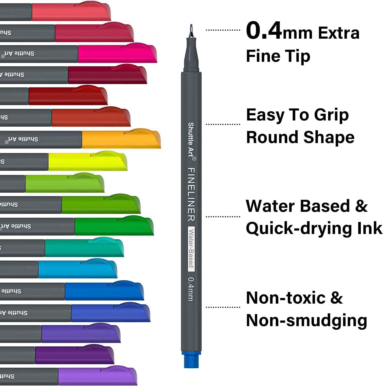 Shuttle Art 100-Colour Fineliner Pen Set