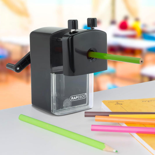 Rapesco 94 Pencil Sharpener – Durable, Versatile & Efficient