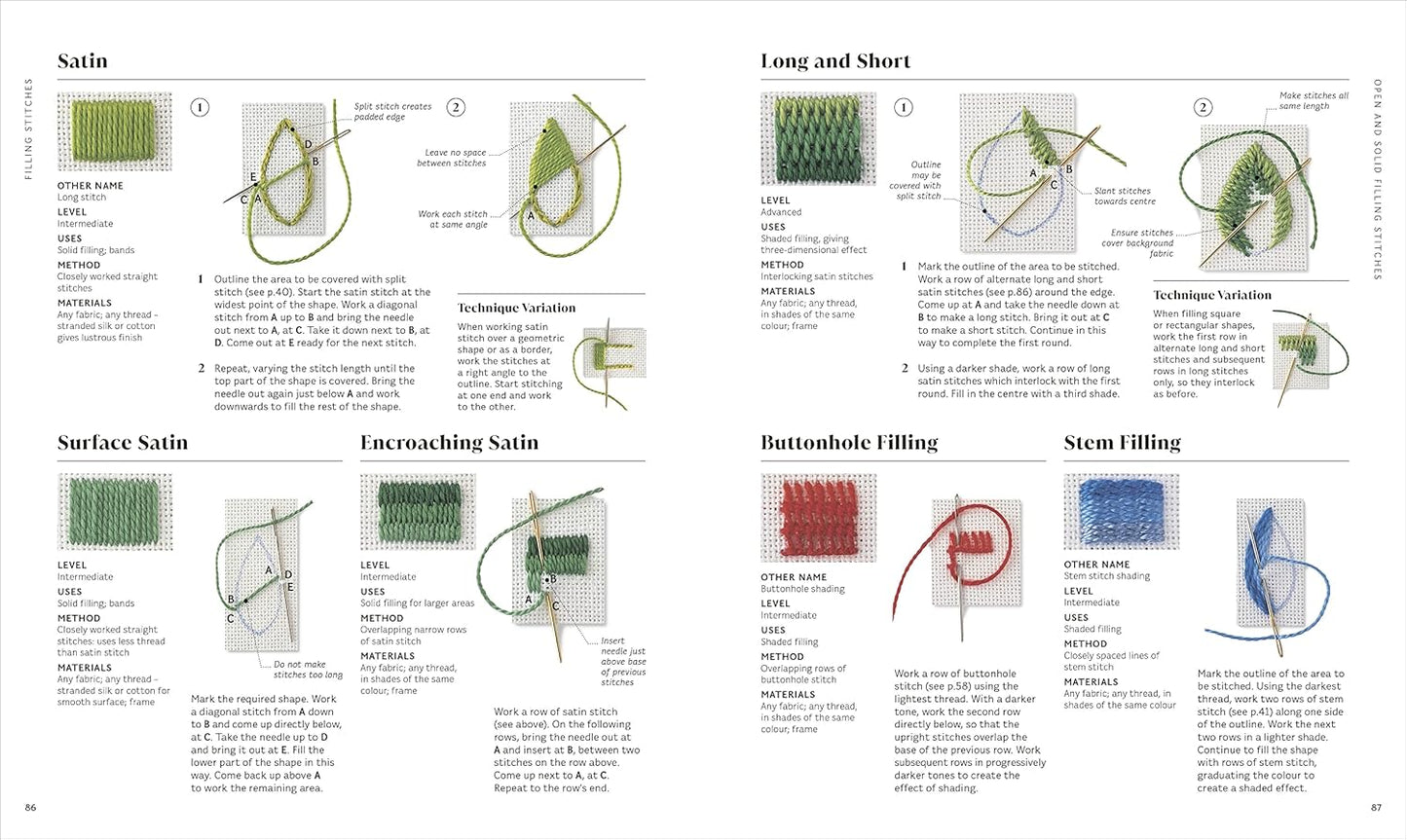 DK’s Embroidery Stitches Step-by-Step – Master 200+ Stitches with Ease