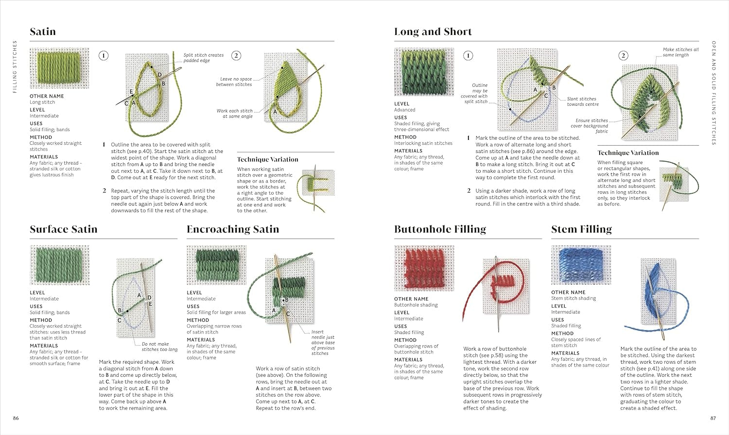 DK’s Embroidery Stitches Step-by-Step – Master 200+ Stitches with Ease