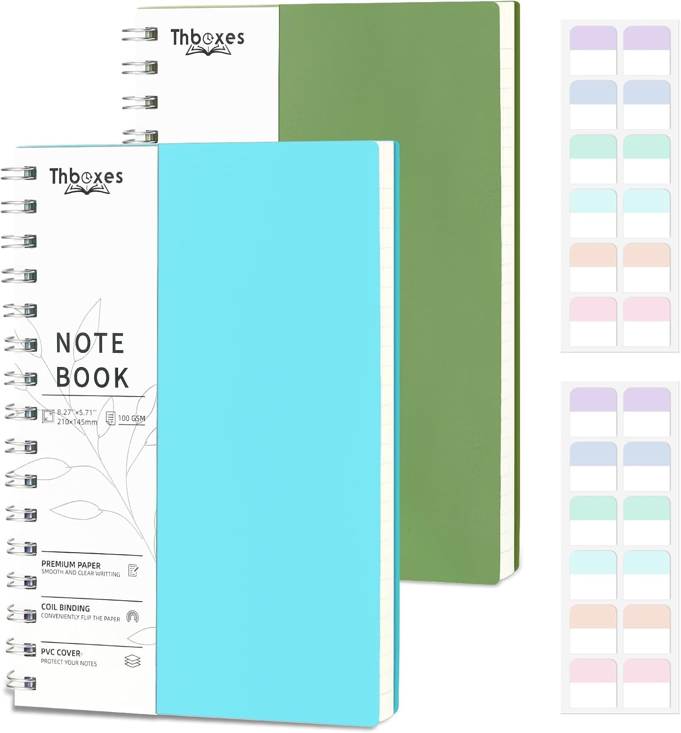 A5 Lined Spiral Notebook – Durable, Organized & Perfect for Everyday Use