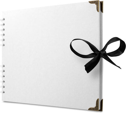 Elegant Scrapbook Memory Book – Preserve & Personalize Your Precious Moments