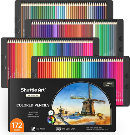 Professional Coloured Pencil Set – High-Quality Pencils for Artists & Colouring Enthusiasts