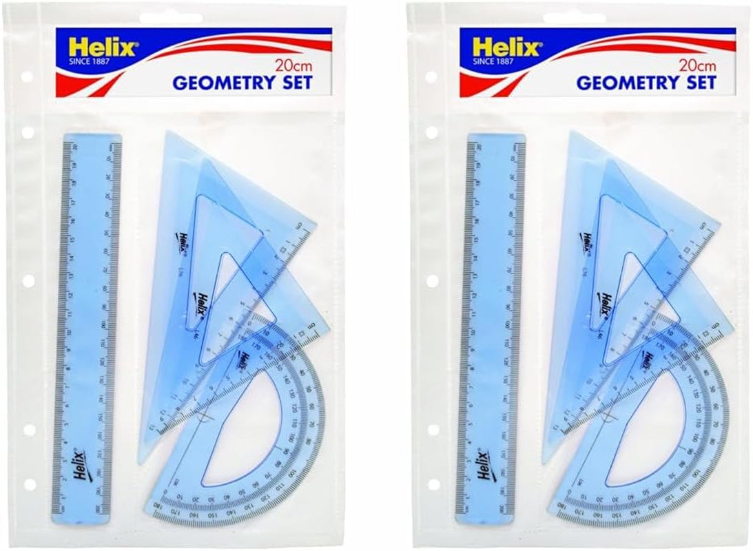 Helix Shatter-Resistant Geometry Set – Durable & Classroom-Ready
