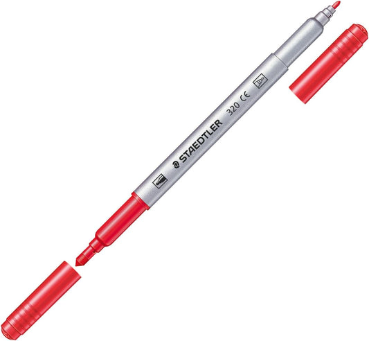 STAEDTLER Double-Ended Fibre-Tip Pens – Versatile & Vibrant for Creative Expression