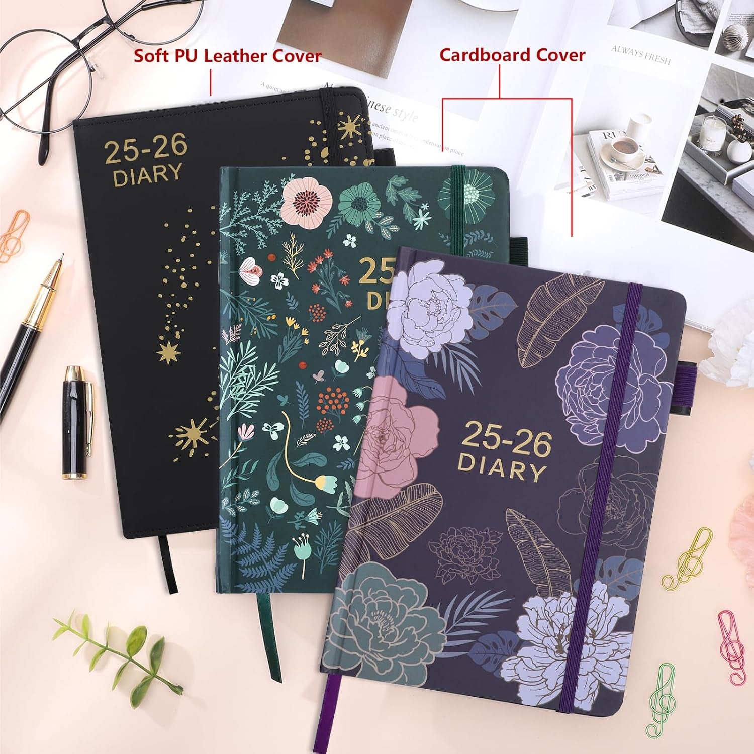 A5 Academic Diary 2025-2026 – Elegant, Practical & Perfect for Daily Planning