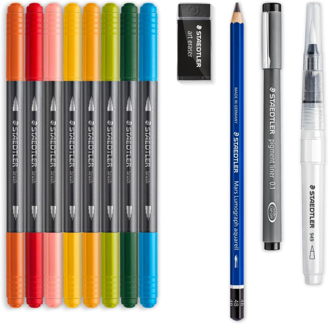 STAEDTLER Floral Watercolour Drawing Set – High-Quality Art Tools for Vibrant Designs