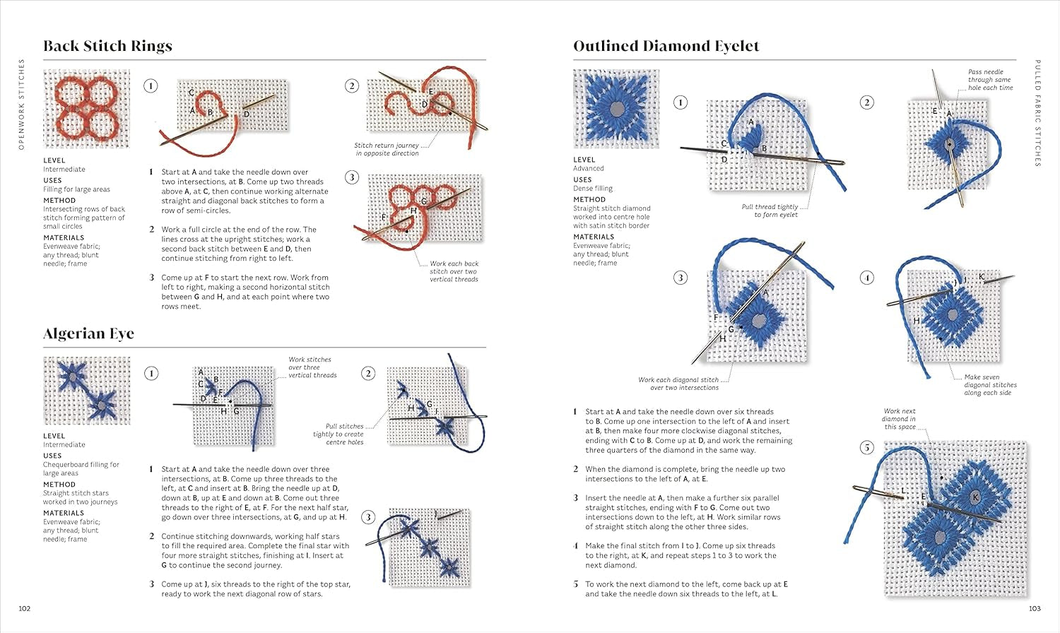 DK’s Embroidery Stitches Step-by-Step – Master 200+ Stitches with Ease