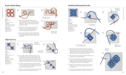 DK’s Embroidery Stitches Step-by-Step – Master 200+ Stitches with Ease