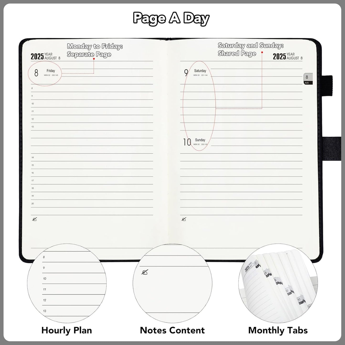 A5 Academic Diary 2025-2026 – Elegant, Secure & Perfect for Daily Planning