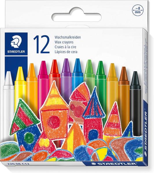 STAEDTLER Wax Crayons – Brilliant Colours for Little Artists