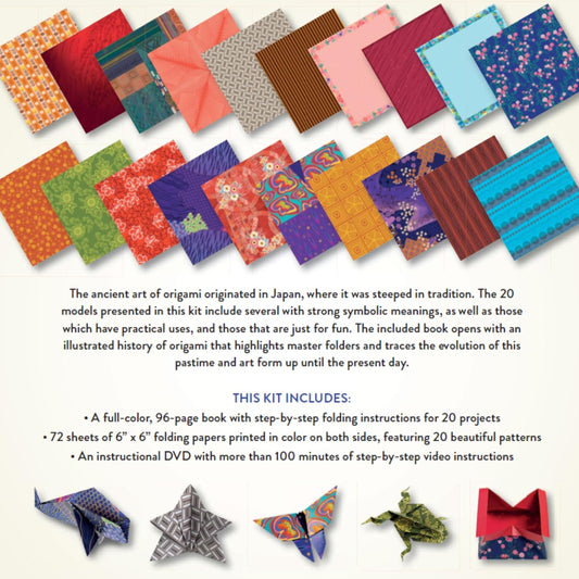 Japanese Origami for Beginners Kit – Fun, Simple & Meaningful Paper Crafting