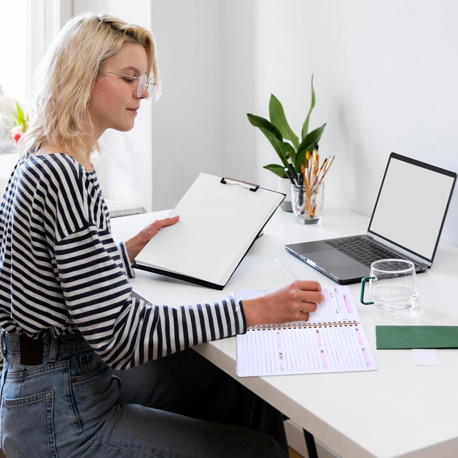 A5 Undated Weekly Planner – Spiral-Bound, Portable & Perfect for Productivity
