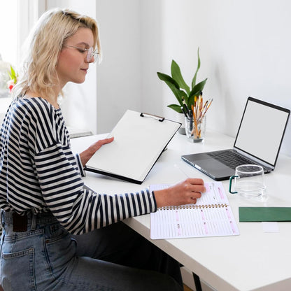 A5 Undated Weekly Planner – Spiral-Bound, Portable & Perfect for Productivity