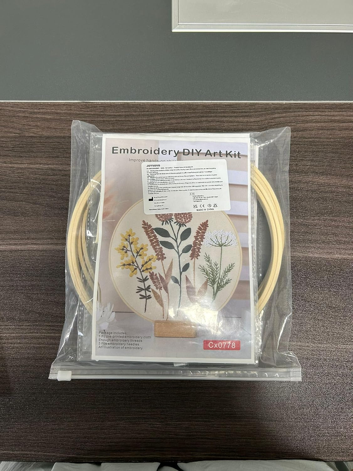 Embroidery Starter Kit – Perfect for Beginners & Creative Crafting
