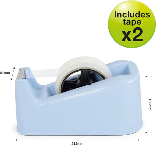 Rapesco 500 Heavy Duty Desktop Tape Dispenser – Durable, Versatile & Ready to Use