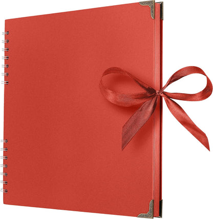 Elegant Scrapbook Memory Book – Preserve & Personalize Your Precious Moments