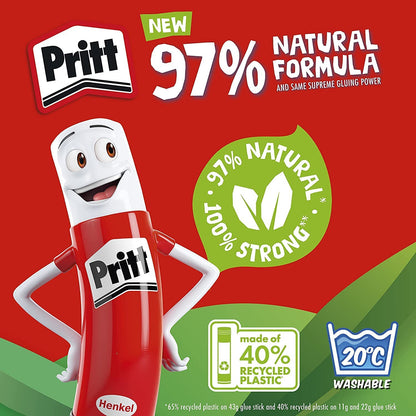 Pritt Glue Stick – Child-Friendly, Solvent-Free
