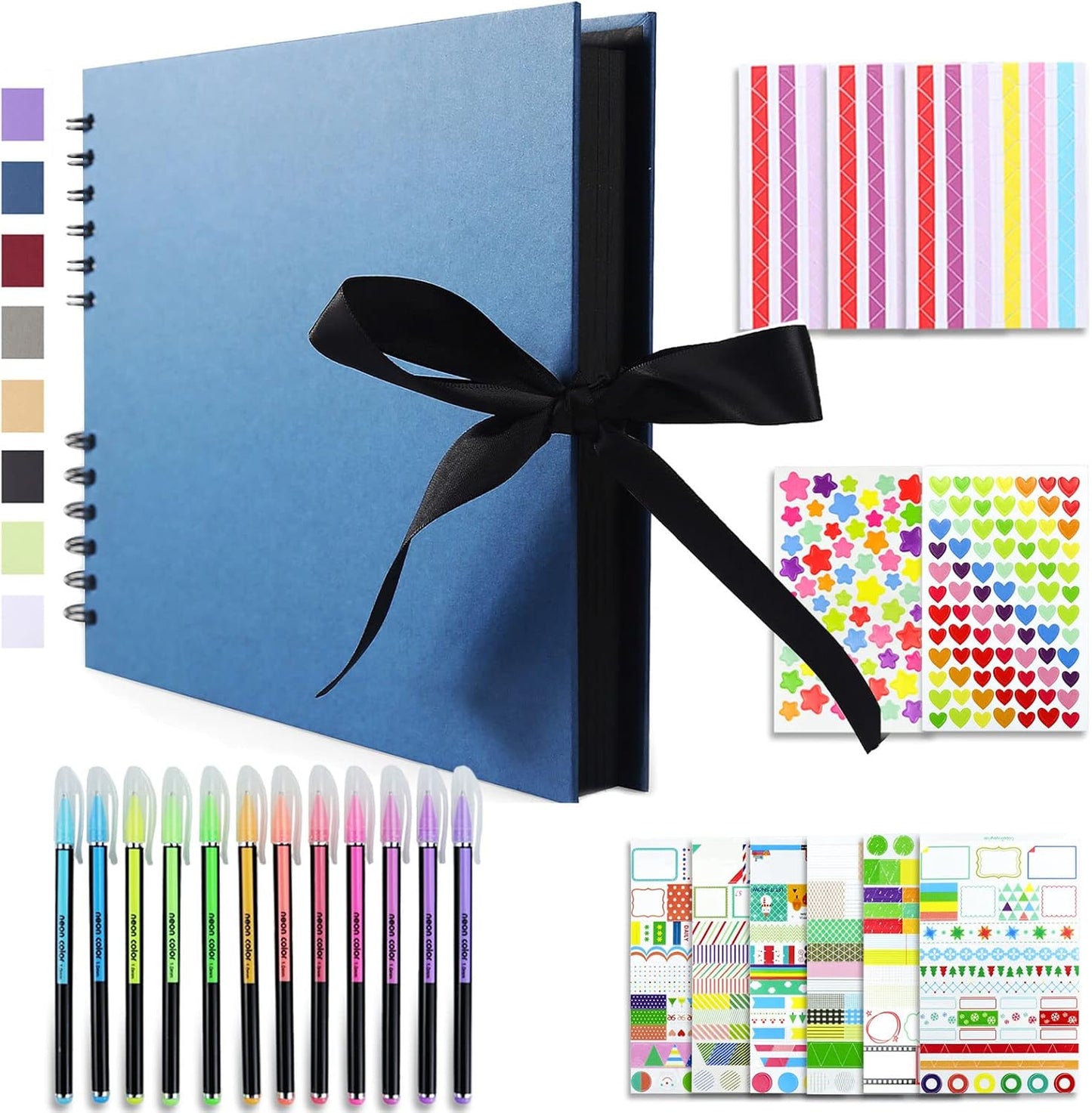 Elegant Scrapbook Photo Album – Preserve & Personalize Your Memories